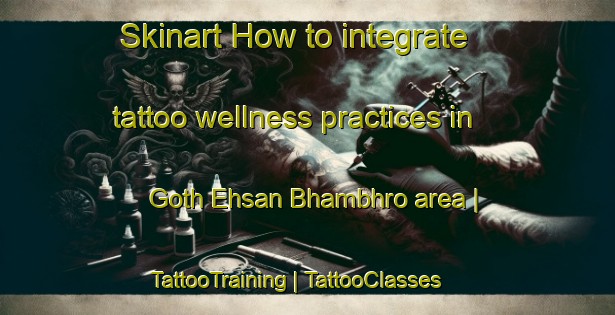 Skinart How to integrate tattoo wellness practices in Goth Ehsan Bhambhro area | TattooTraining | TattooClasses | SkinartTraining-Pakistan